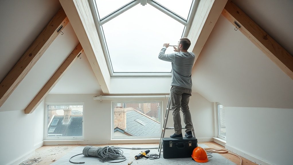 Electric Skylight Installation Tulse Hill